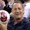 Video: Tom Hanks Reunites With Wilson At Rangers Game